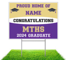 Load image into Gallery viewer, Monroe Township HIGH SCHOOL Grad Sign

